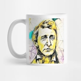 Henry David Thoreau Portrait | Henry David Thoreau Artwork 2 Mug